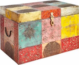 OTTO home Truhe Vivek | Mehrfarbig