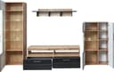 Innostyle Wohnwand Sonate | Schwarz