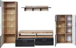 Innostyle Wohnwand Sonate | Schwarz