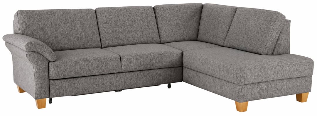 Home affaire Ecksofa Borkum L-Form | Grau