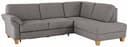 Home affaire Ecksofa Borkum L-Form | Grau