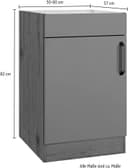 wiho Küchen Spülenschrank Elba | Schwarz 4