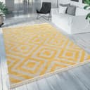 Paco Home Teppich Poco 821 | Gelb 2