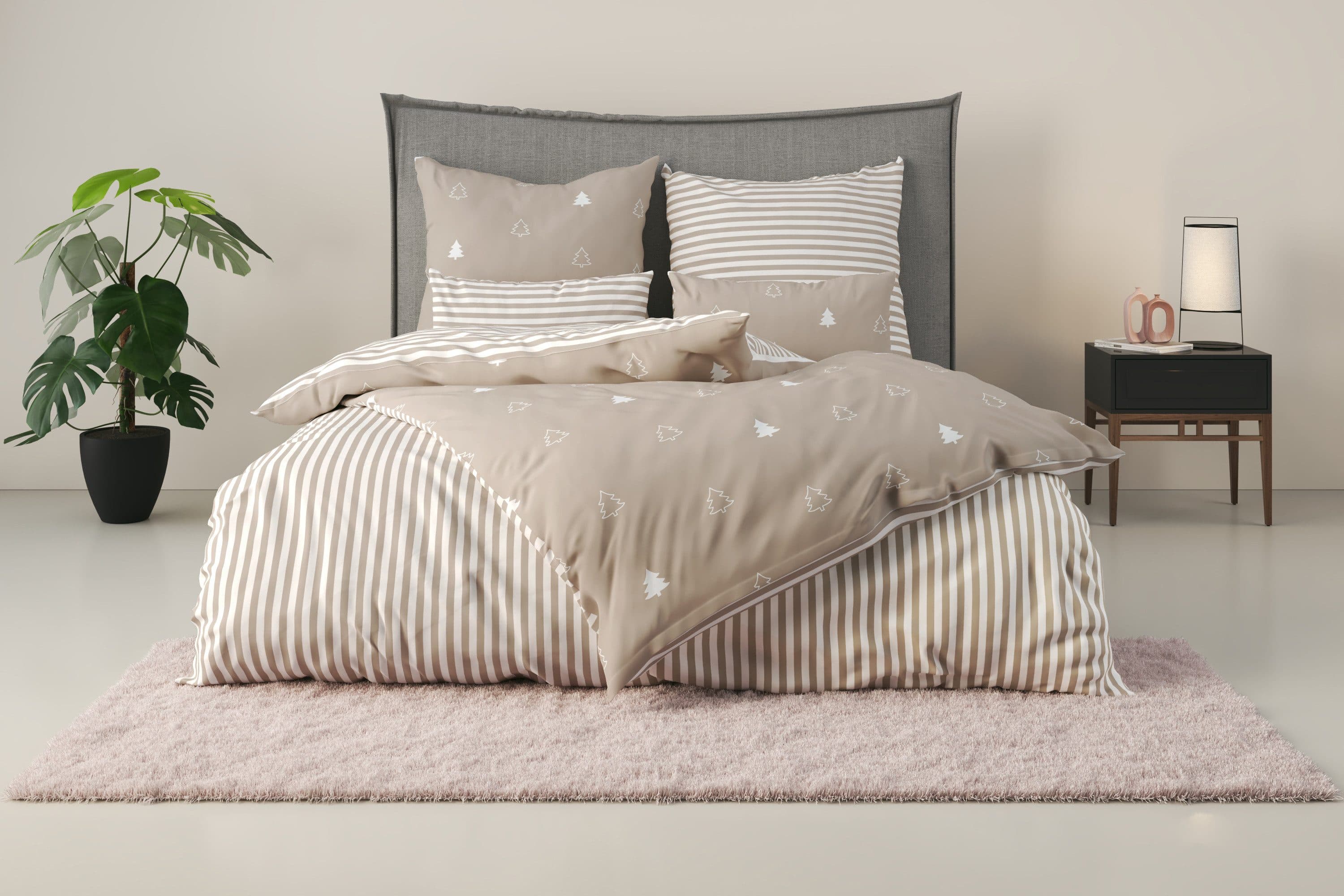 OTTO home Wendebettwäsche JULIE | Beige