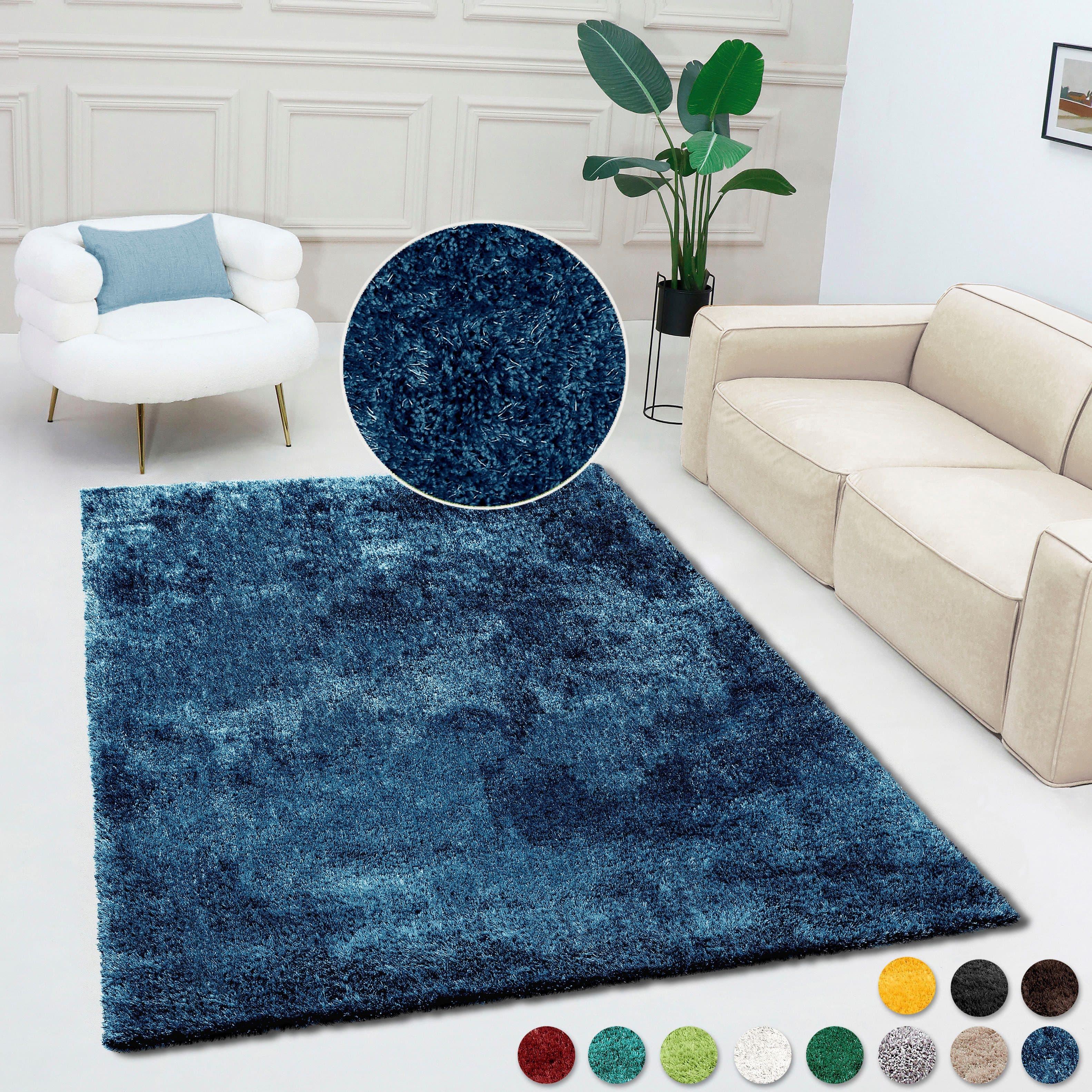 Bruno Banani Teppich Dana | Blau