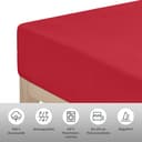OTTO home Spannbettlaken | Rot 2