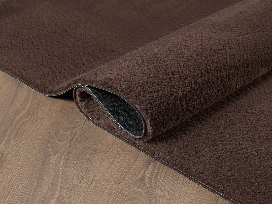 the carpet Teppich Relax | Braun