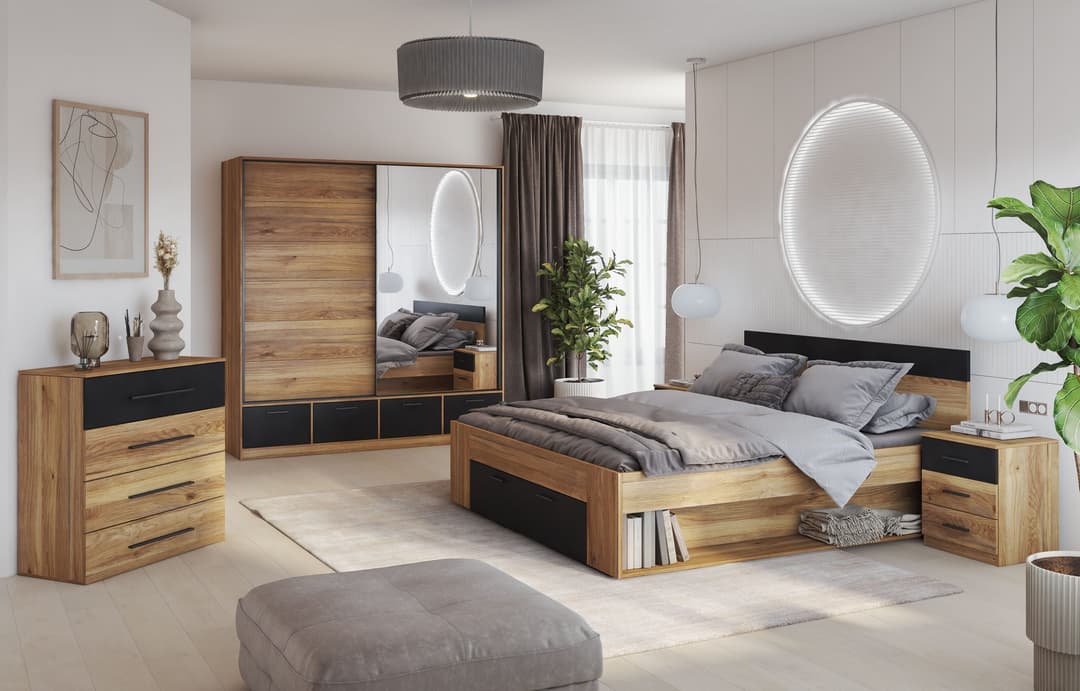 Home affaire Nachtkonsole Faweza | Holztöne