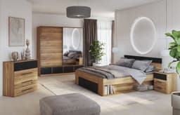 Home affaire Nachtkonsole Faweza | Holztöne