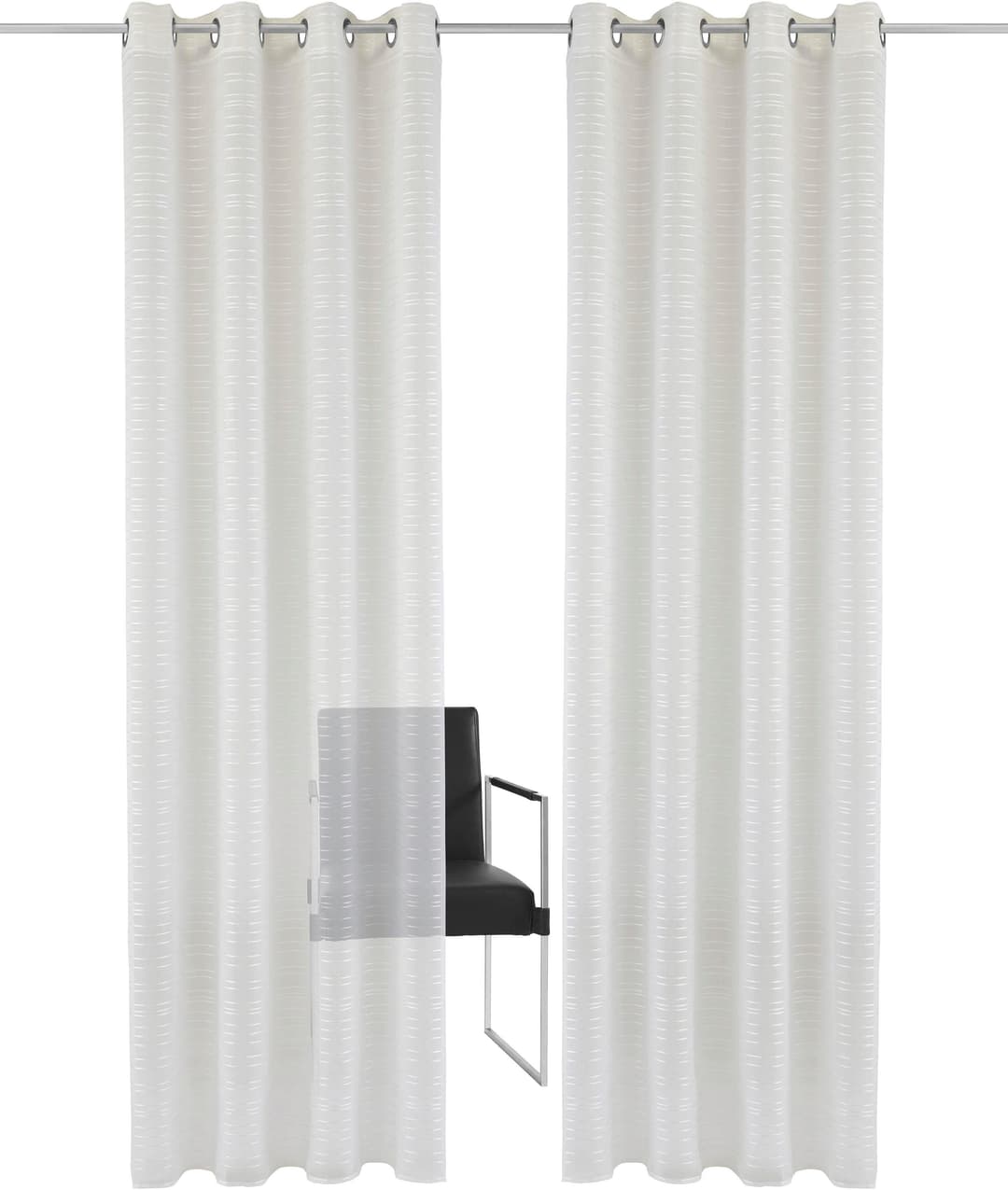Bruno Banani Gardine Linus | Weiß