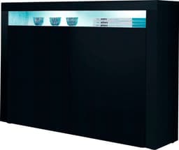 borchardt Möbel Highboard Santa Fe | Schwarz