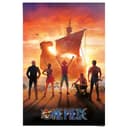 Reinders! Poster One Piece - straw hat pirates | Orange