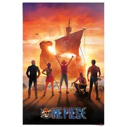 Reinders! Poster One Piece - straw hat pirates | Orange