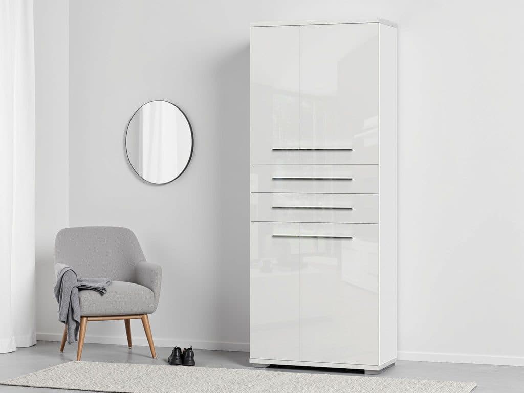 OTTO home Garderobenschrank Piano | Weiß