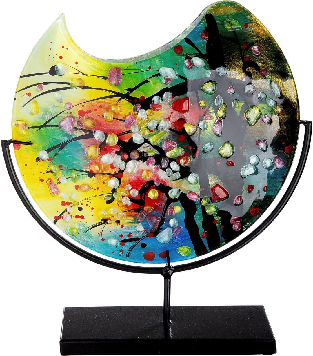 Casablanca by Gilde Tischvase Nicosia | Mehrfarbig