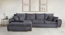Home affaire Ecksofa Katja L-Form | Grau