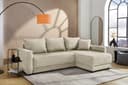Jockenhöfer Gruppe Ecksofa Venezia L-Form | Beige