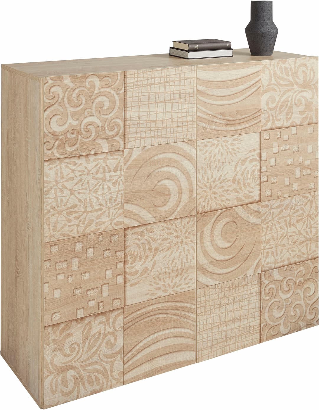 Home affaire Highboard Miro | Holztöne