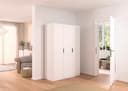 rauch Kleiderschrank LAGOA | Weiß 2