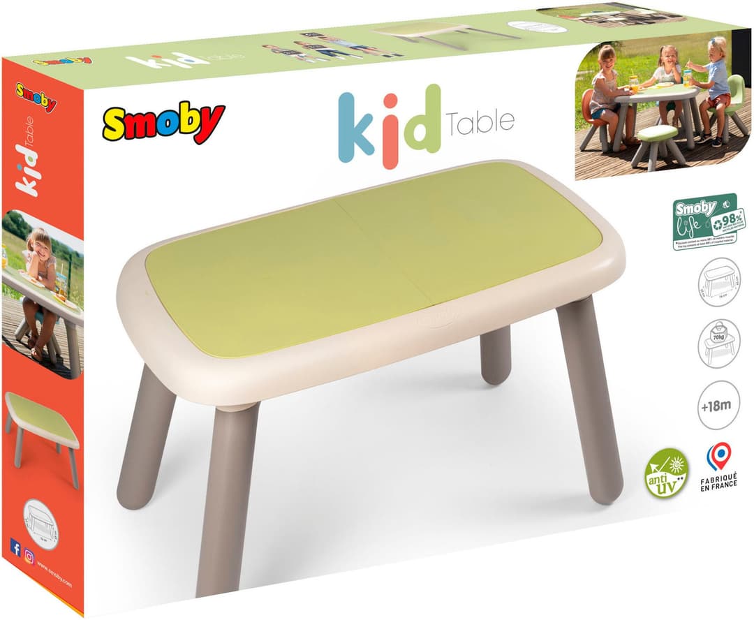 Smoby Life Kindertisch | Grün