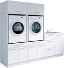 Laundreezy Mehrzweckschrank-Set | Weiß