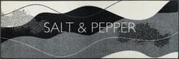 wash+dry by Kleen-Tex Läufer Salt & Pepper | Grau