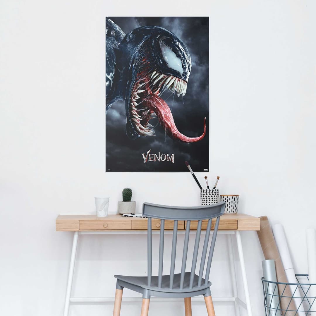 Reinders! Poster Marvel - Venom legacy | Schwarz