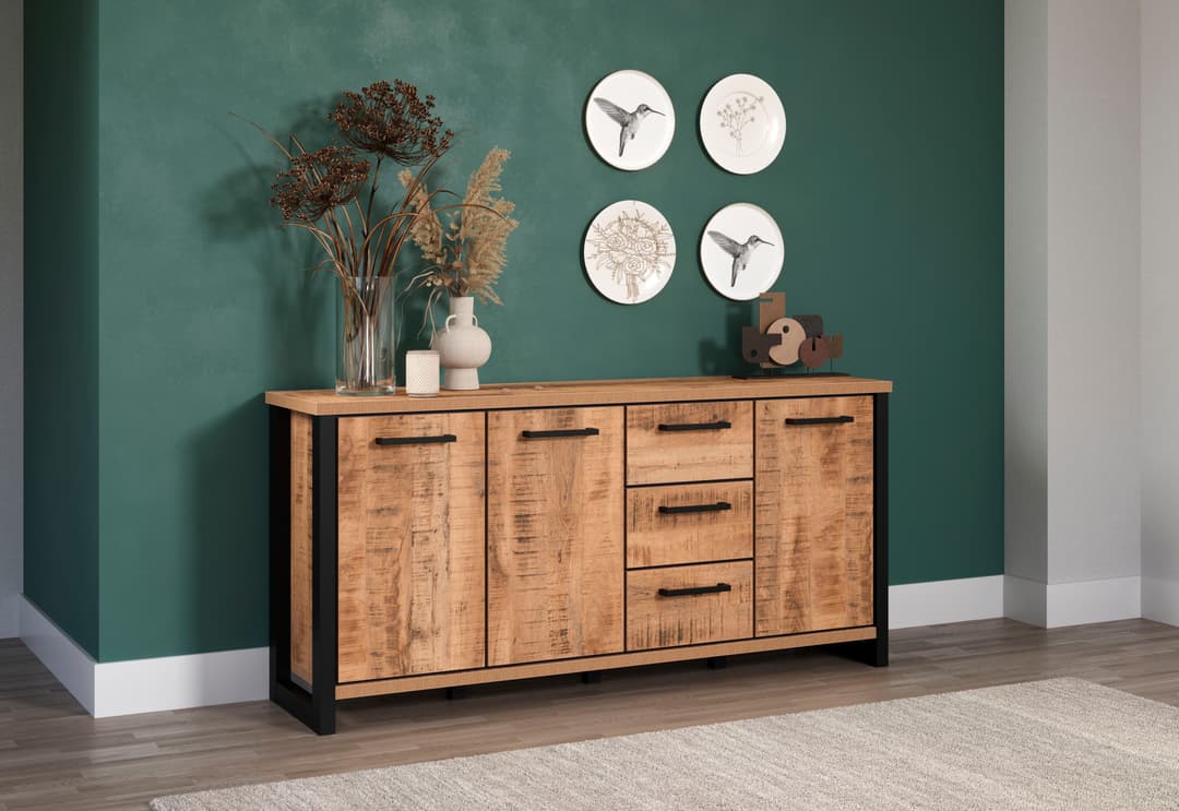 Home affaire Sideboard Elda | Holztöne