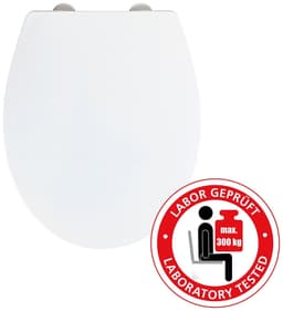 WENKO WC-Sitz Ostuni | Weiß