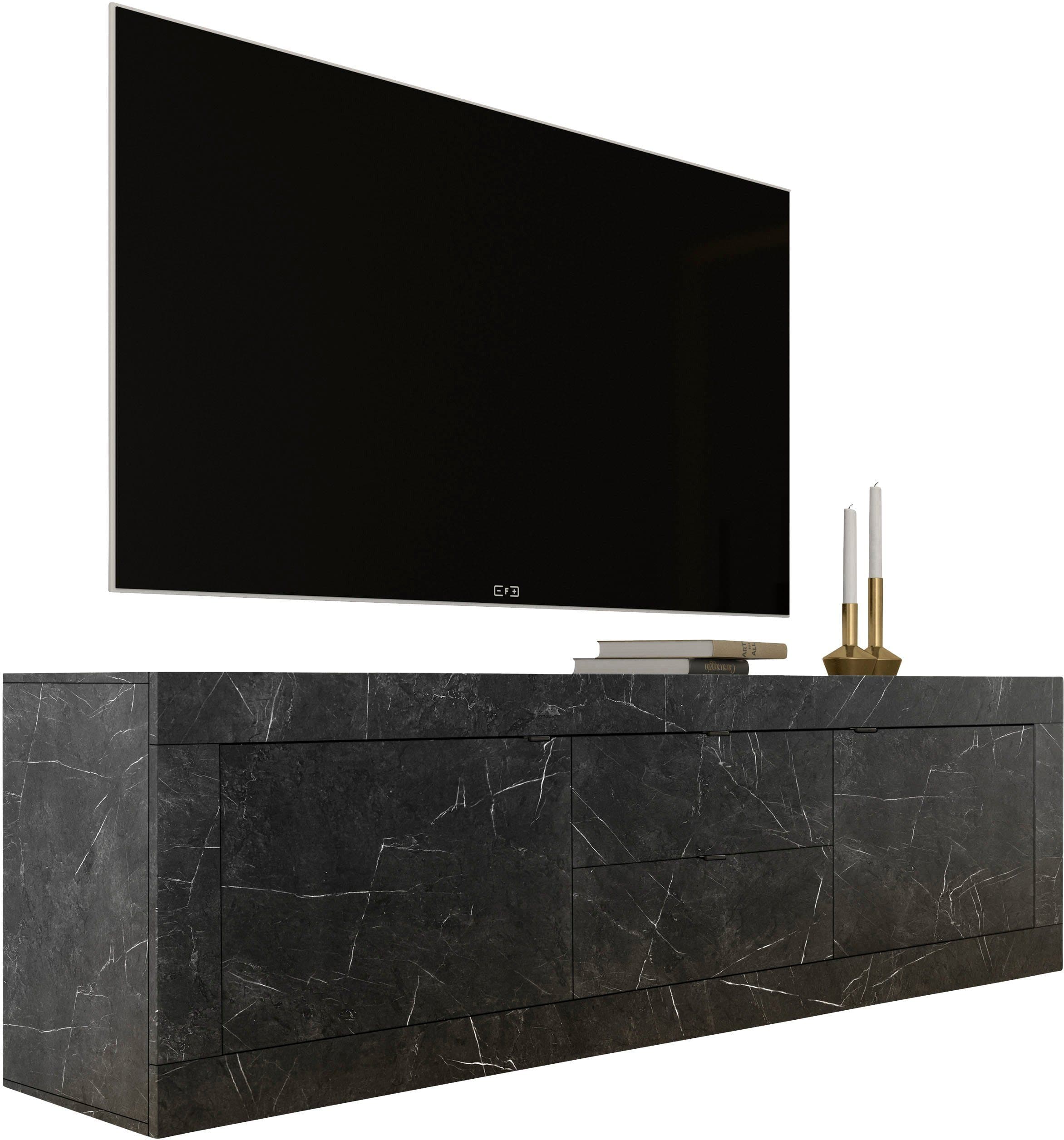 Home affaire Lowboard Basic | Schwarz