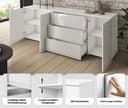 OTTO home Sideboard PARIS | Holztöne 2