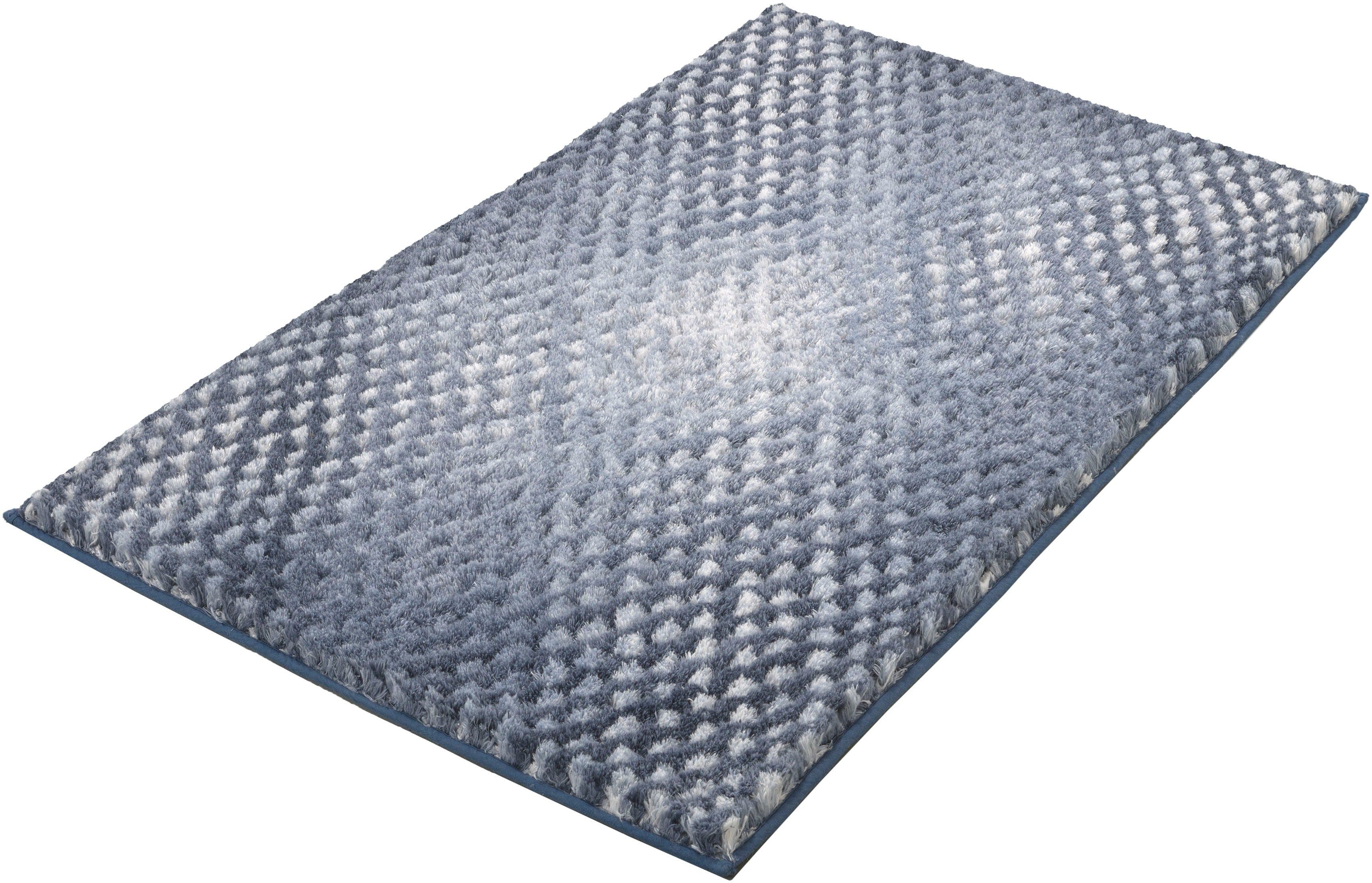 Kleine Wolke Badematte Cory | Blau