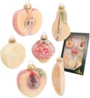 Krebs Glas Lauscha Gezuckerte Früchte Christbaumschmuck | Mehrfarbig 3