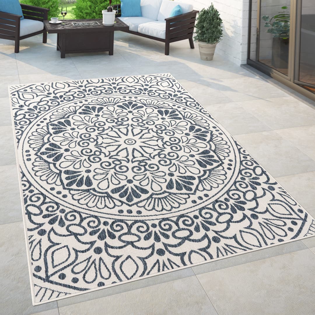 Paco Home Teppich Coco 205 | Blau