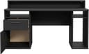 FORTE Gamingtisch Tezaur | Schwarz 5