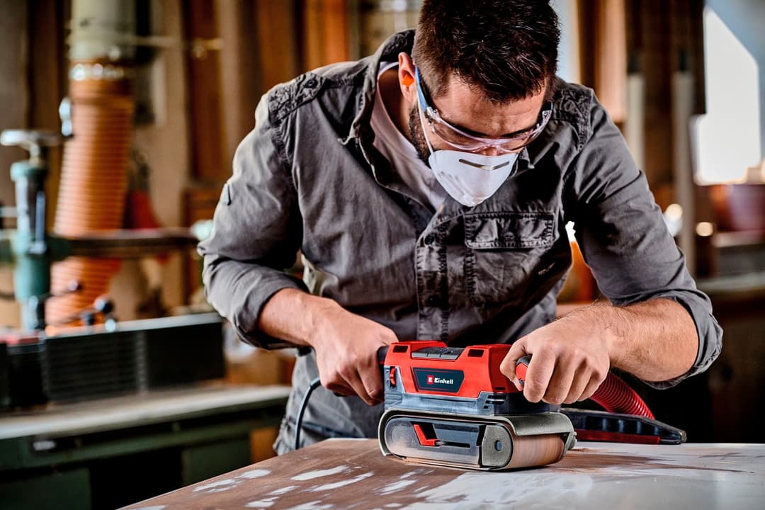 Einhell Bandschleifer TE-BS 850 E | Rot
