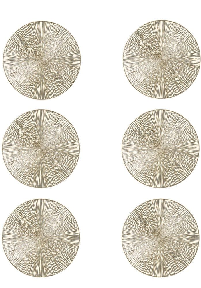 Zeller Present Platzset | Gold