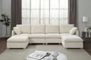 ATLANTIC home collection Wohnlandschaft | Weiß 2