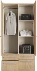 priess Kleiderschrank Barcelona | Holztöne 4