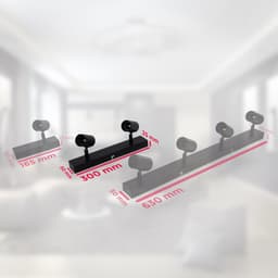 B.K.Licht LED Deckenspots | Schwarz