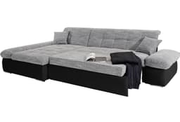 DOMO collection Ecksofa Moric | Grau
