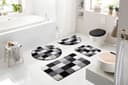 Grund Badematte Mosaik | Grau 5