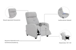 Home affaire Relaxsessel VESOUL | Braun
