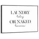 Reinders! Poster Naked Laundry | Schwarz