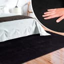 merinos Teppich Loft 37 | Schwarz