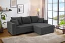 Jockenhöfer Gruppe Ecksofa Elmau XL L-Form | Grau