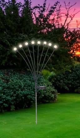 GLOBO LIGHTING LED Solarleuchte SOLAR | Schwarz