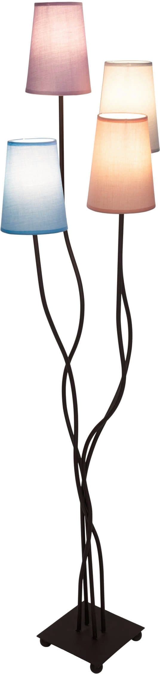 Näve Stehlampe BOHO | Mehrfarbig