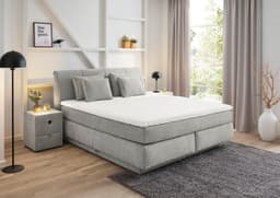 Jockenhöfer Gruppe Boxspringbett Carla | Grau