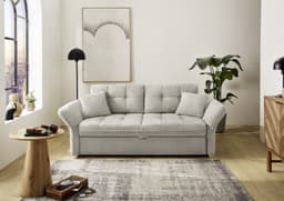 Jockenhöfer Gruppe Schlafsofa Leon | Grau